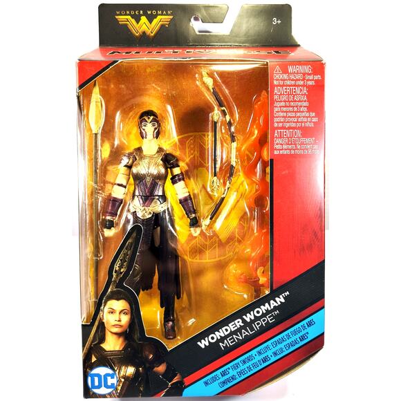 DC Comics Multiverse Wonder Woman MENALIPPE w/ Ares Fiery Sword, New, See Pics! - Picture 1 of 9